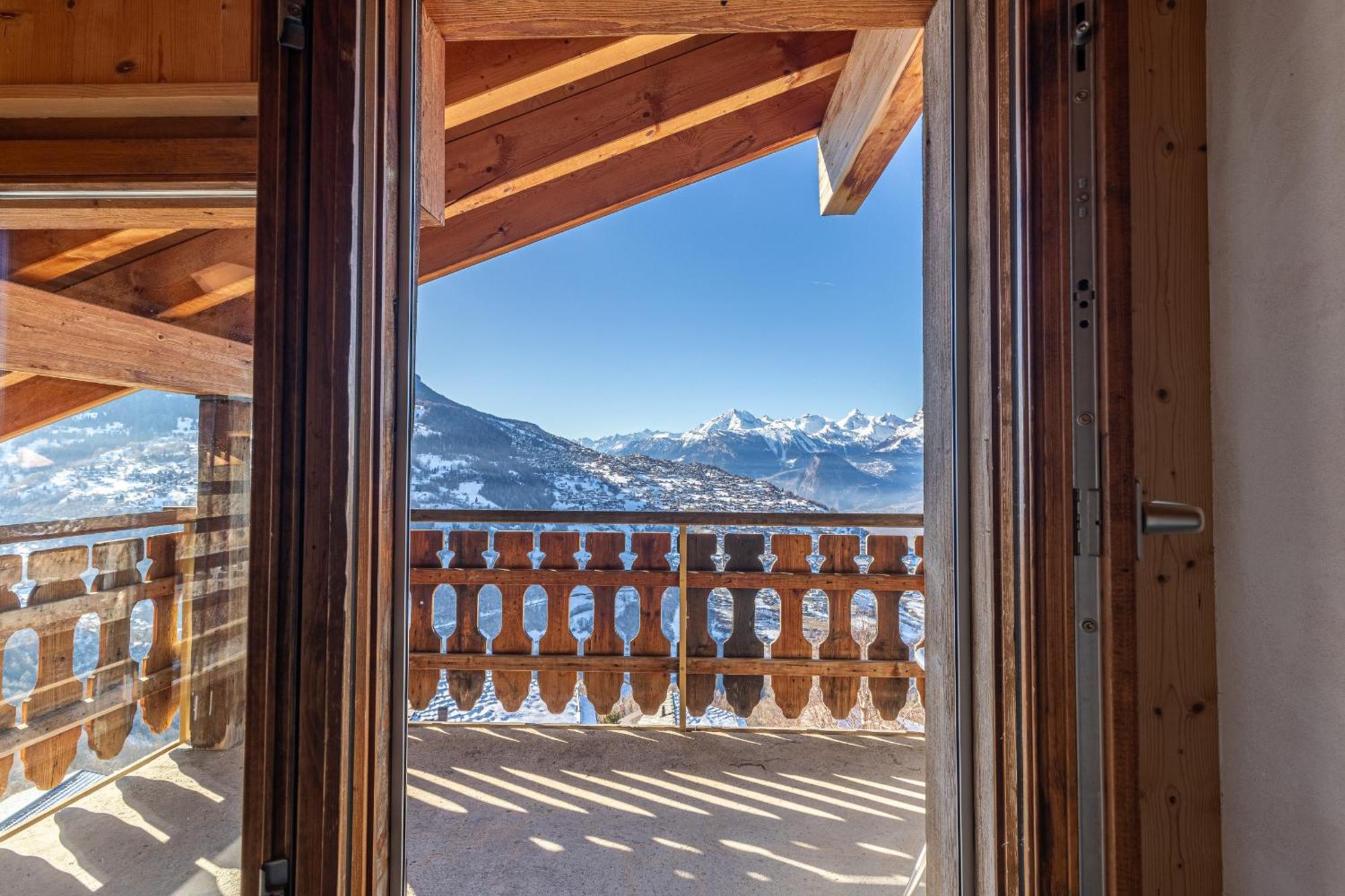 Balcons Du Soleil Sunny & Mountain Apartments By Alpvision Residences Veysonnaz Kültér fotó