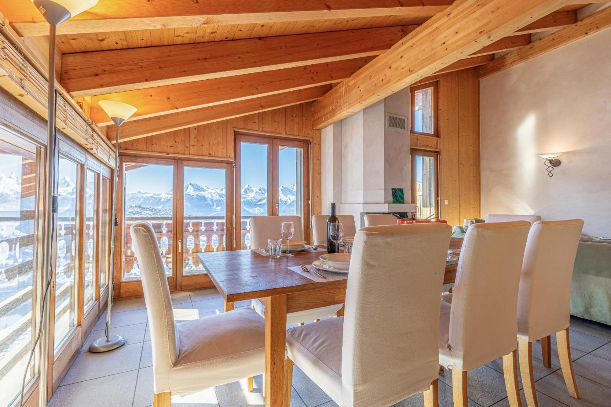 Balcons Du Soleil Sunny & Mountain Apartments By Alpvision Residences Veysonnaz Kültér fotó