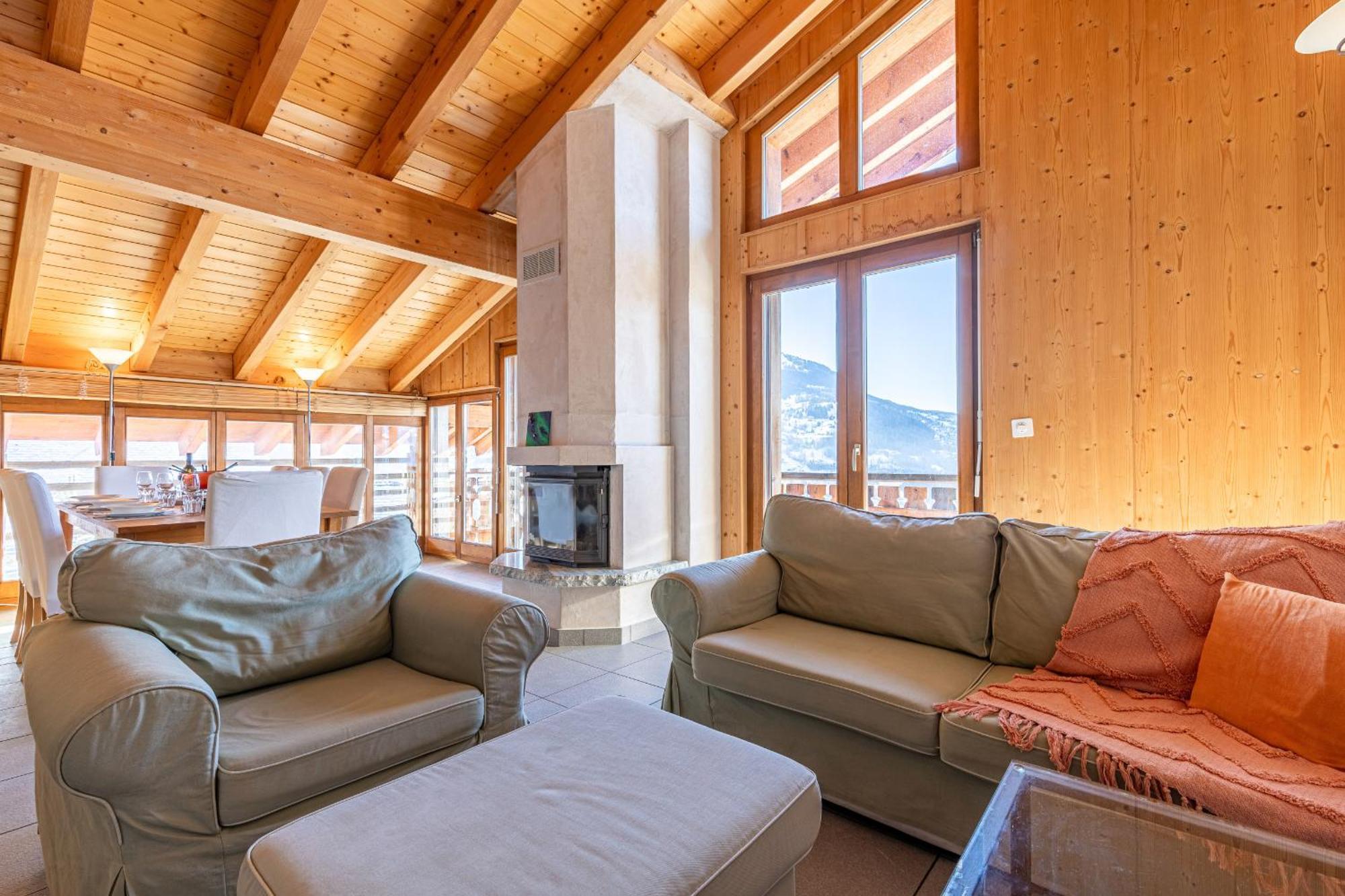 Balcons Du Soleil Sunny & Mountain Apartments By Alpvision Residences Veysonnaz Kültér fotó